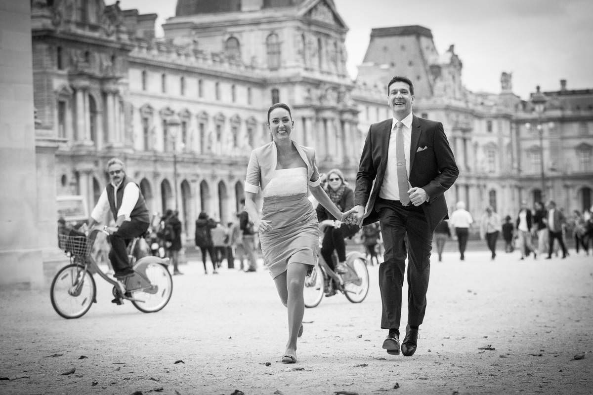 Hochzeitsfotos in Paris